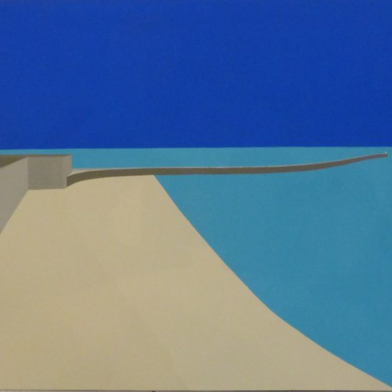 La plage du Mole st Malo 92x65