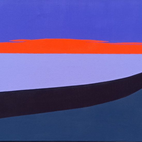 Couché de Soleil sur le phare deSt Mao le Mole des Noires 120x50