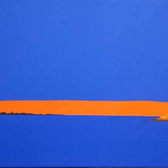 Le Fort Naional au soleil Couchant 81X54